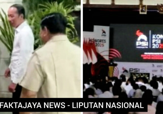 Sebelum Hadiri Kongres PSI, Presiden Prabowo ‘Kunjungi’ Kediaman Mantan Presiden Jokowi