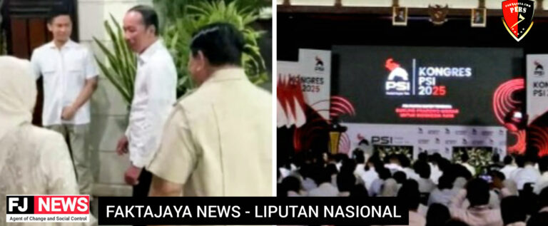 Sebelum Hadiri Kongres PSI, Presiden Prabowo ‘Kunjungi’ Kediaman Mantan Presiden Jokowi