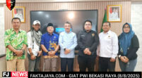 Wakil Wali Kota Bekasi Bakal ‘Dorong’ Program Kerja PWI Bekasi Raya