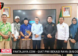 Wakil Wali Kota Bekasi Bakal ‘Dorong’ Program Kerja PWI Bekasi Raya