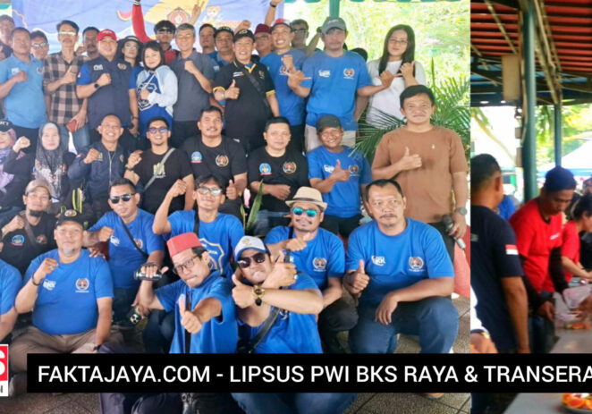 PWI Bekasi Raya Bareng Transera Waterpark Gelar Family Gathering dan Donor Darah