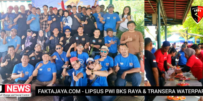 PWI Bekasi Raya Bareng Transera Waterpark Gelar Family Gathering dan Donor Darah