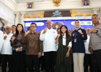 Menkomdigi Saksikan Pengukuhan PWI Persatuan, Tegaskan Dukung ‘Kebebasan Pers’