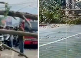 Puting Beliung ‘Terjang Bojongsoang dan Baleendah’, Puluhan Rumah Rusak dan Pohon Tumbang