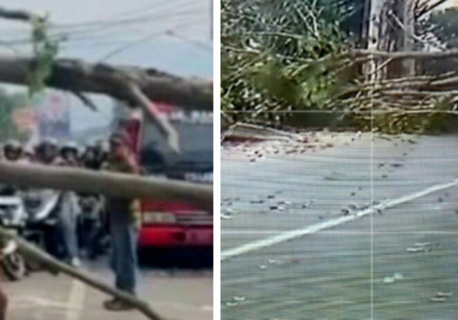 Puting Beliung ‘Terjang Bojongsoang dan Baleendah’, Puluhan Rumah Rusak dan Pohon Tumbang