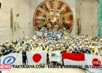 Pertama di Indonesia, Terowongan Bertingkat Kereta Bawah Tanah Selesai Dibangun