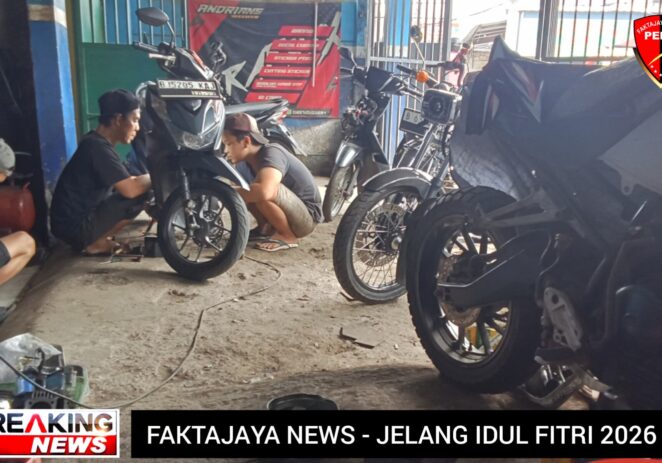 Jelang Mudik Lebaran 2026, Pusaka Jaya Motor Mulai ‘Diserbu’ Puluhan Motor