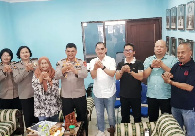 Kabid Humas Polda Jabar Kunjungi PWI Jawa Barat, Dukung Konferprov 2026