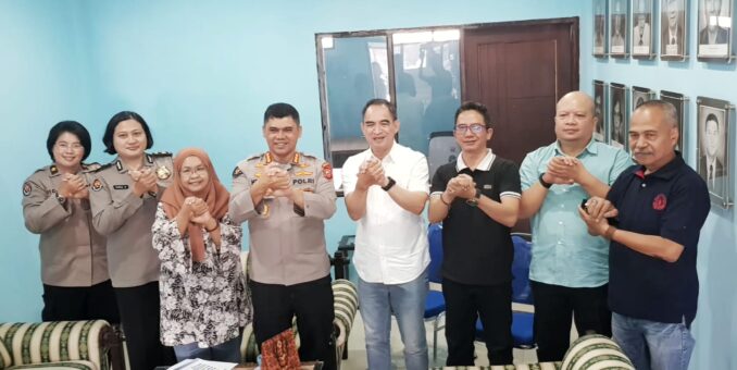 Kabid Humas Polda Jabar Kunjungi PWI Jawa Barat, Dukung Konferprov 2026